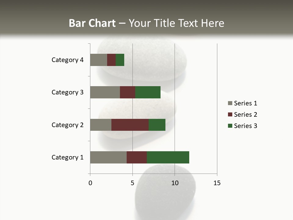 Rocks Oval Beach PowerPoint Template