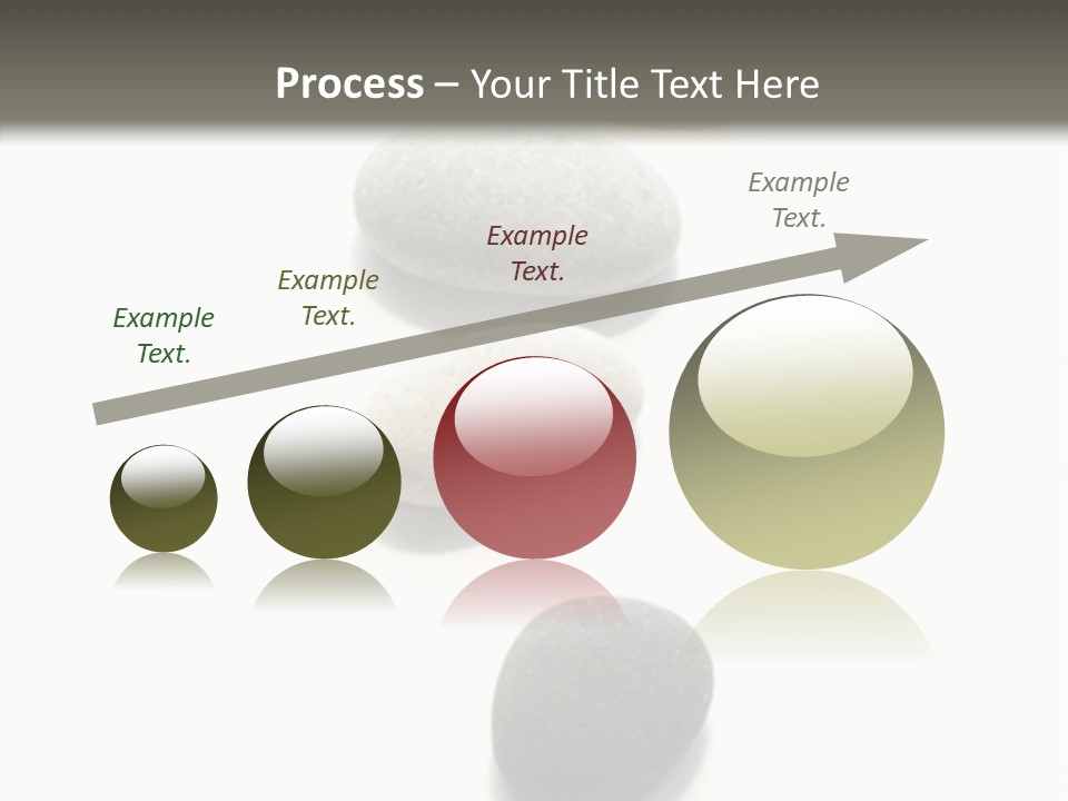 Rocks Oval Beach PowerPoint Template