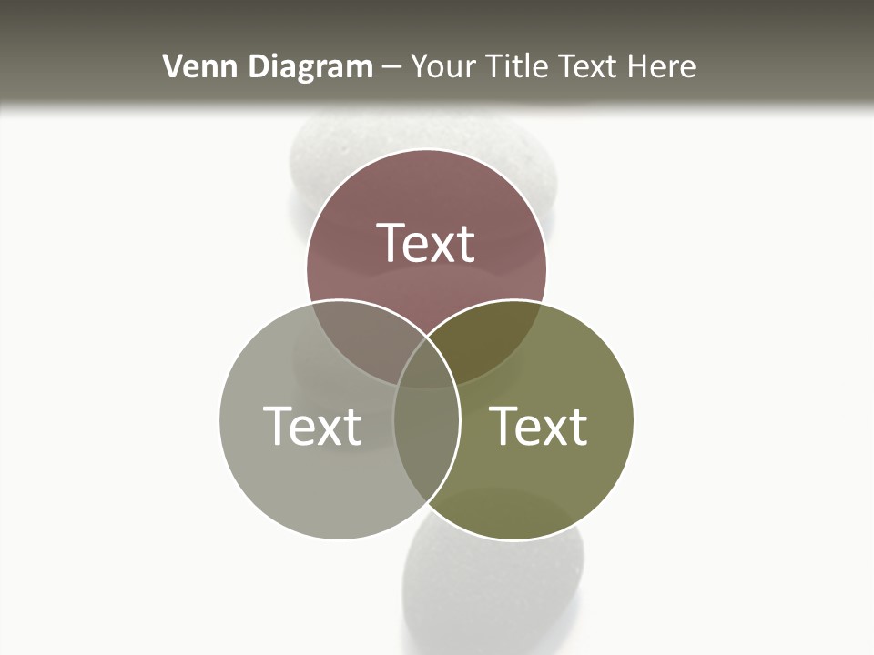 Rocks Oval Beach PowerPoint Template