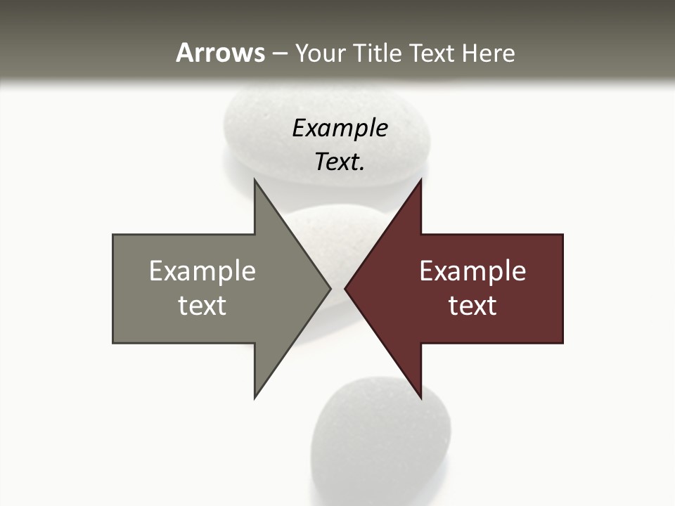 Rocks Oval Beach PowerPoint Template