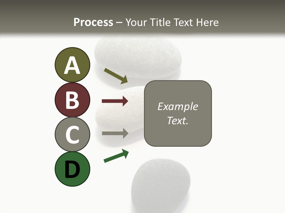 Rocks Oval Beach PowerPoint Template