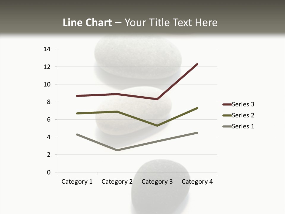 Rocks Oval Beach PowerPoint Template