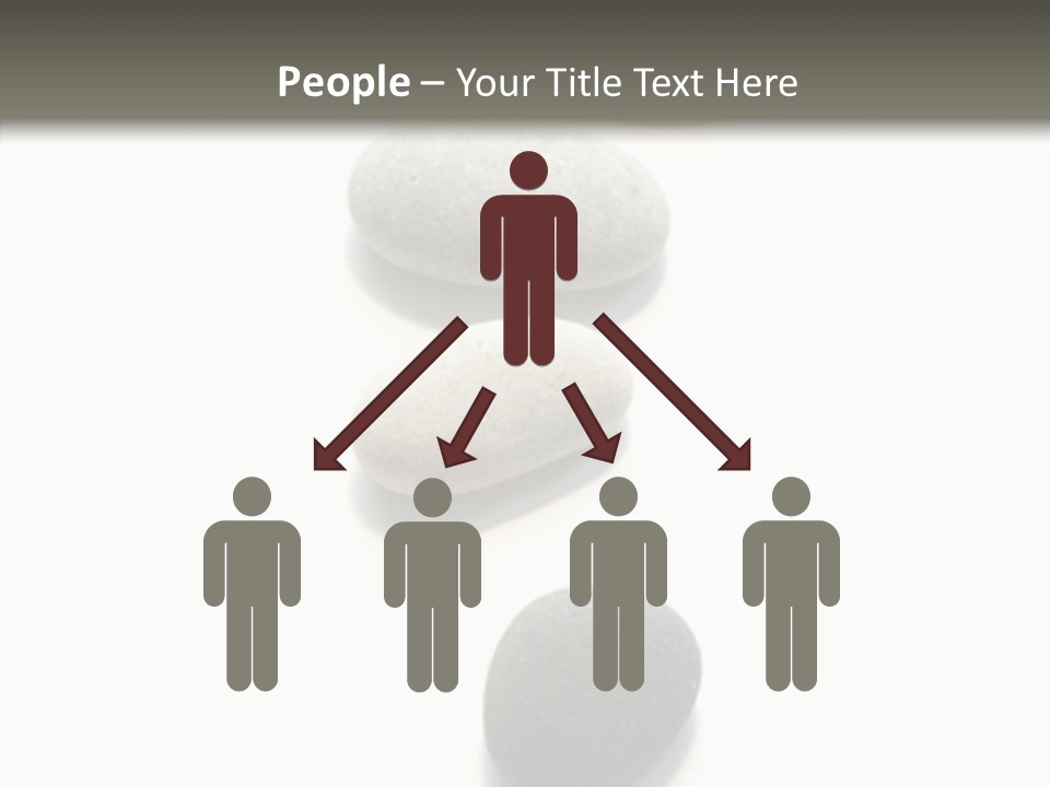 Rocks Oval Beach PowerPoint Template