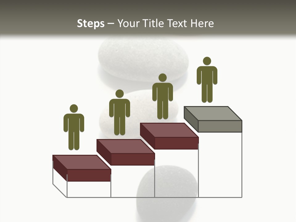 Rocks Oval Beach PowerPoint Template