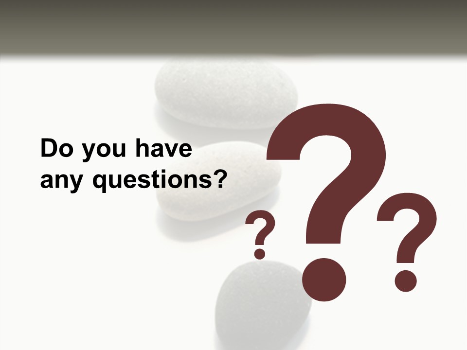 Rocks Oval Beach PowerPoint Template