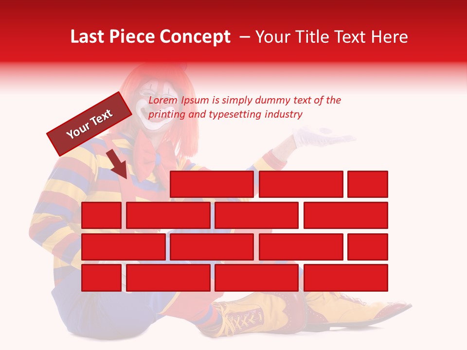 White Lighting Isolated PowerPoint Template