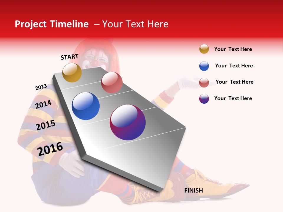 White Lighting Isolated PowerPoint Template