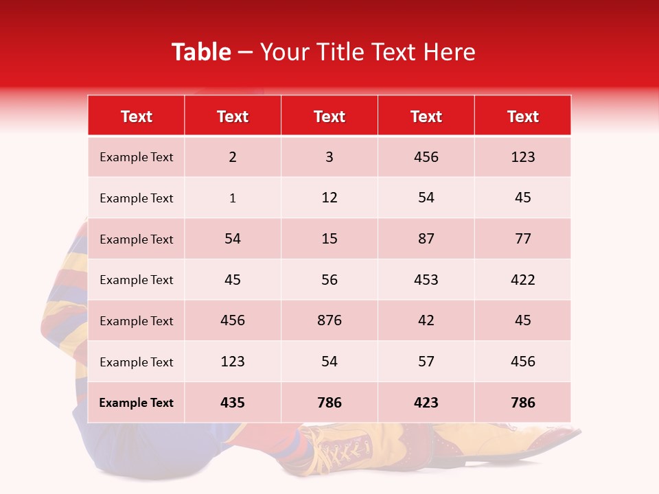 White Lighting Isolated PowerPoint Template