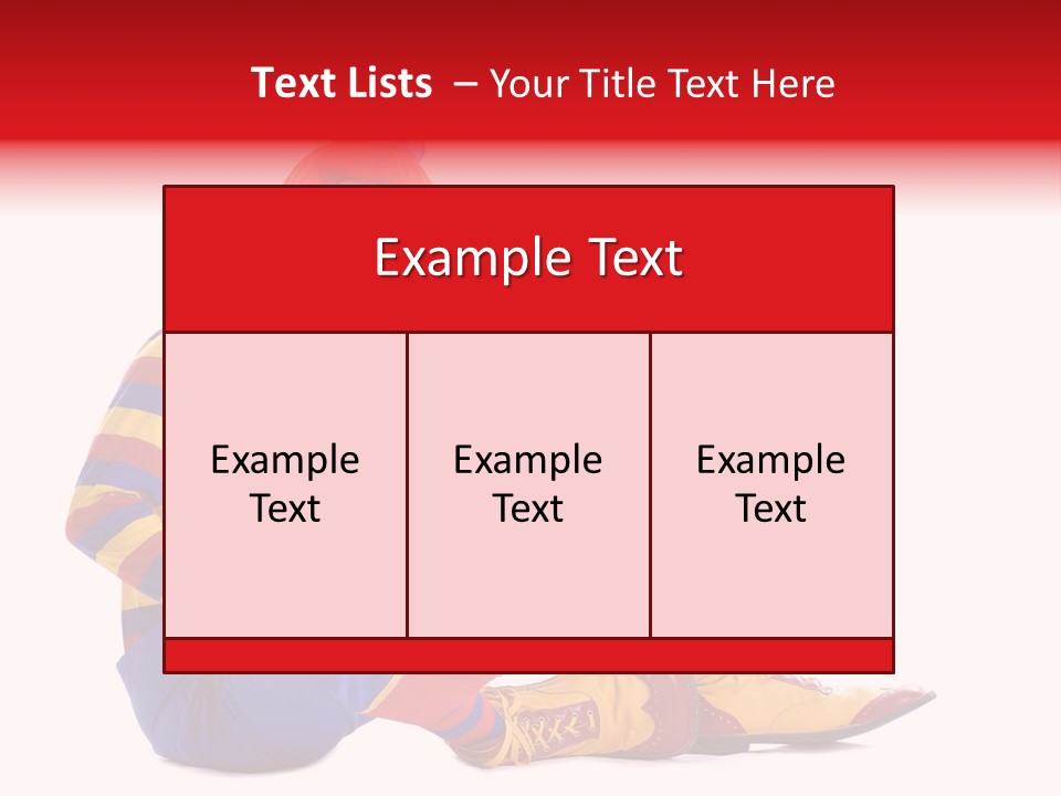White Lighting Isolated PowerPoint Template