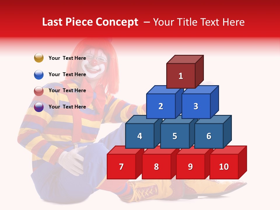 White Lighting Isolated PowerPoint Template