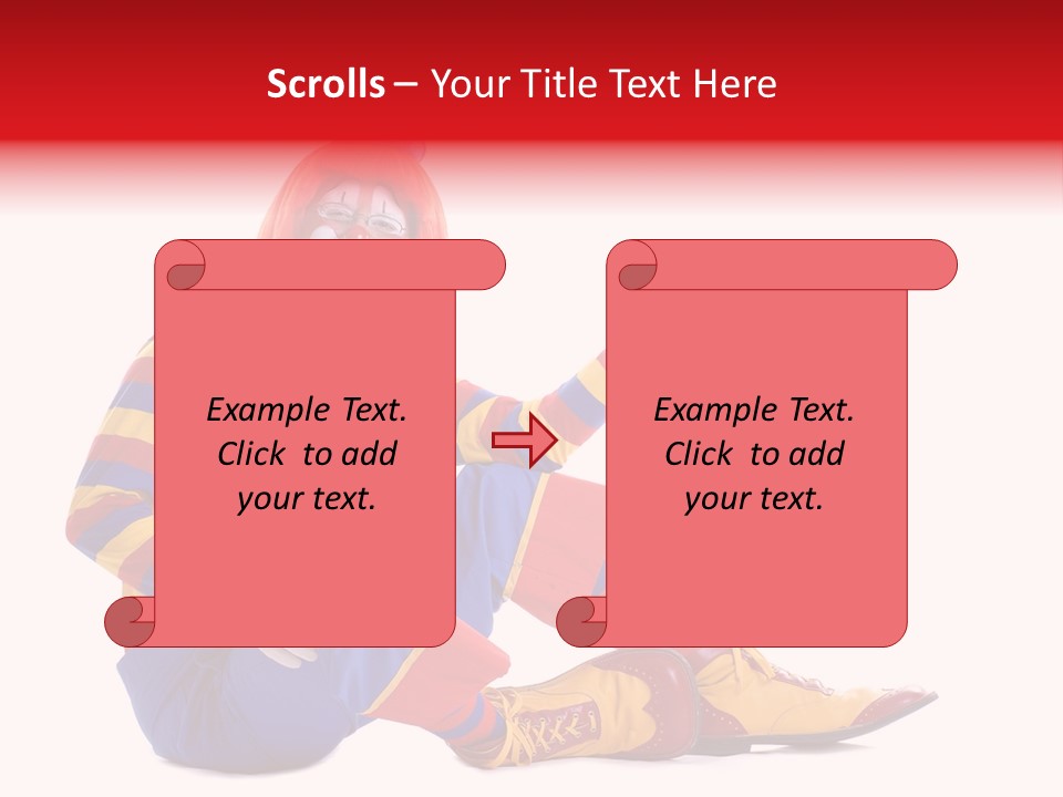 White Lighting Isolated PowerPoint Template