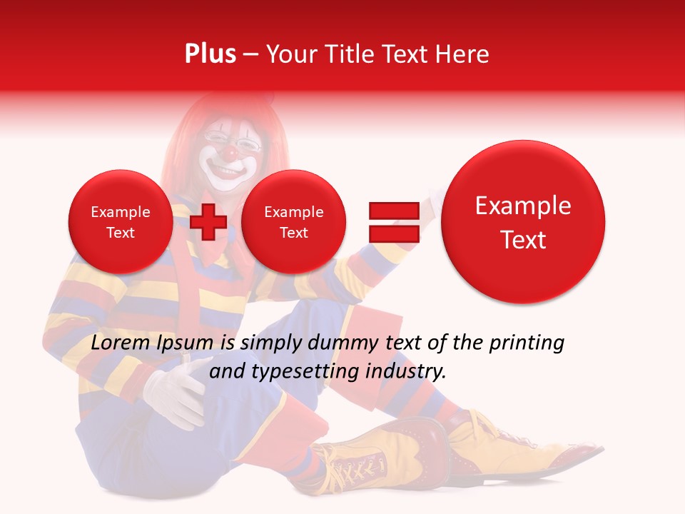 White Lighting Isolated PowerPoint Template