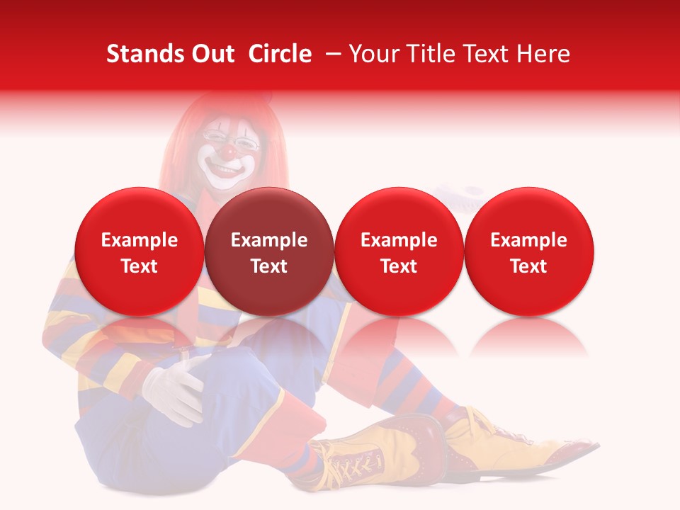 White Lighting Isolated PowerPoint Template