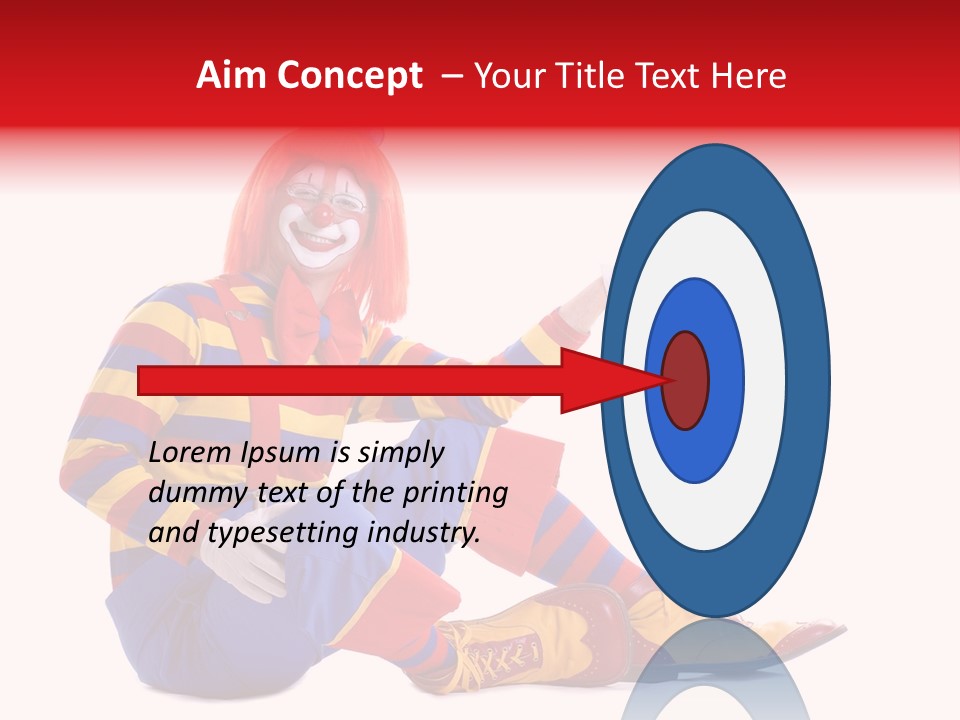 White Lighting Isolated PowerPoint Template