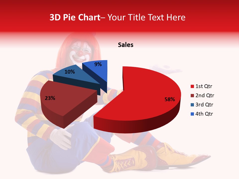 White Lighting Isolated PowerPoint Template