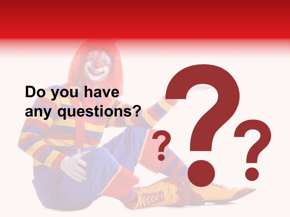 White Lighting Isolated PowerPoint Template