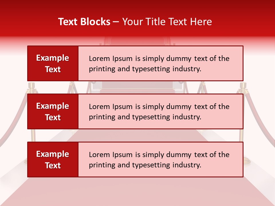 Award Glory Blockbuster PowerPoint Template
