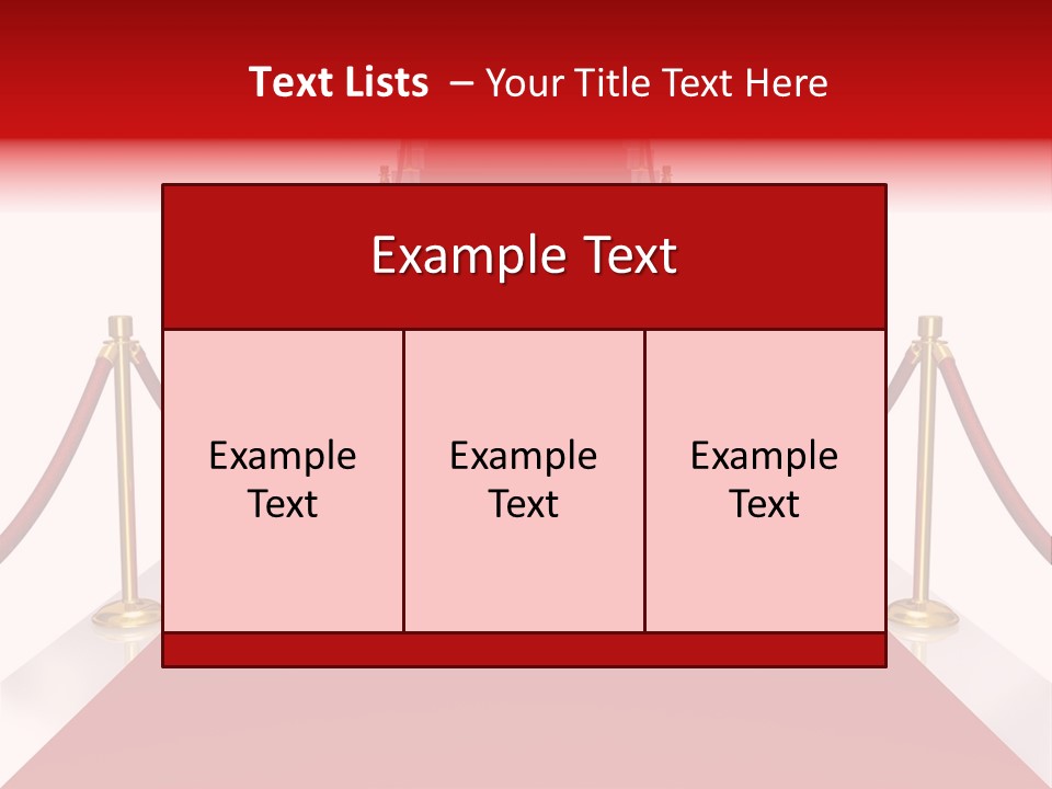 Award Glory Blockbuster PowerPoint Template
