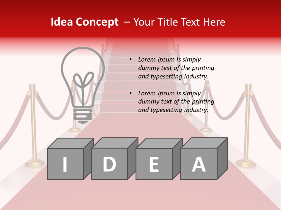 Award Glory Blockbuster PowerPoint Template