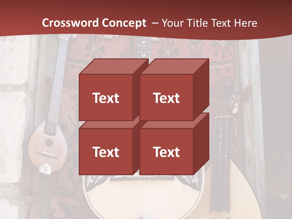 Greece Music Lyra PowerPoint Template