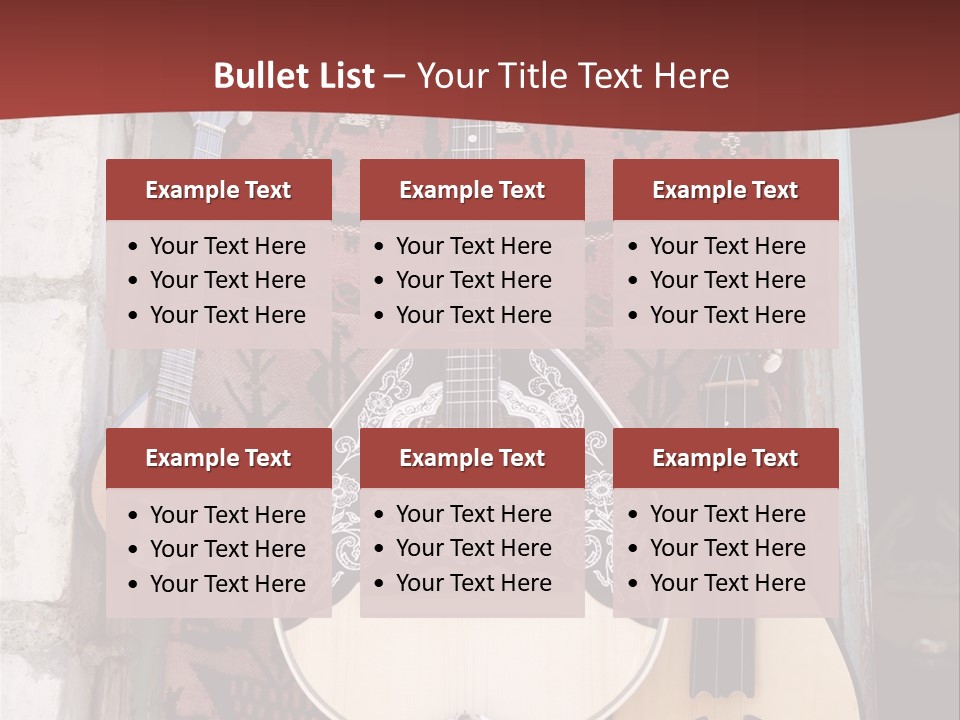 Greece Music Lyra PowerPoint Template