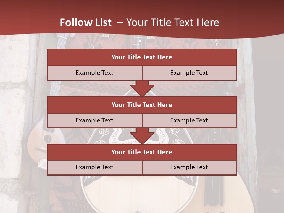 Greece Music Lyra PowerPoint Template