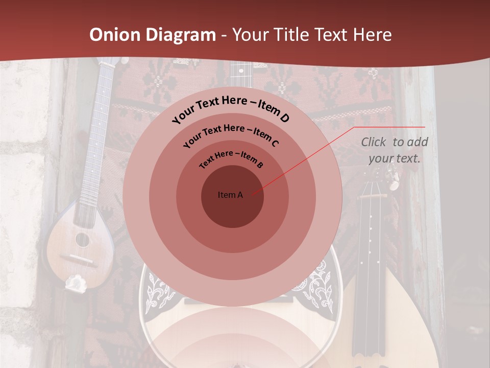 Greece Music Lyra PowerPoint Template