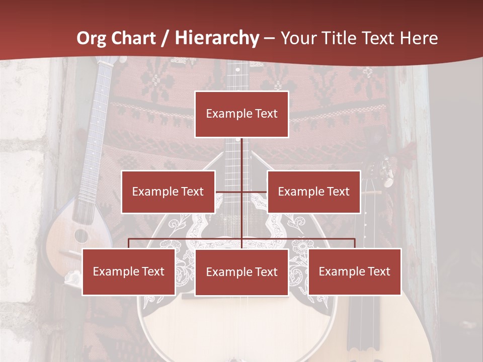 Greece Music Lyra PowerPoint Template