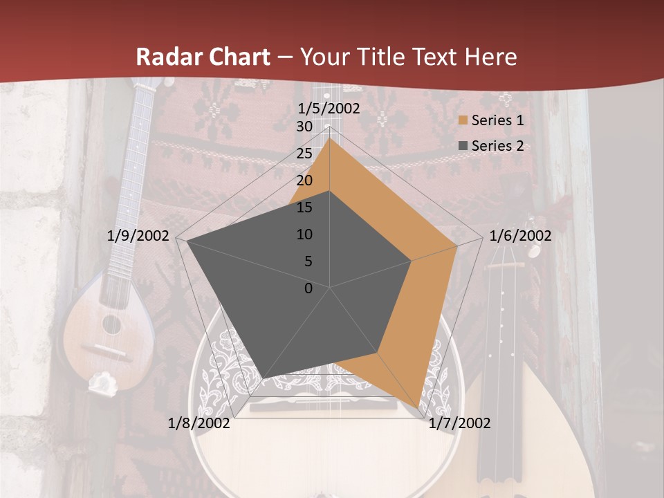 Greece Music Lyra PowerPoint Template