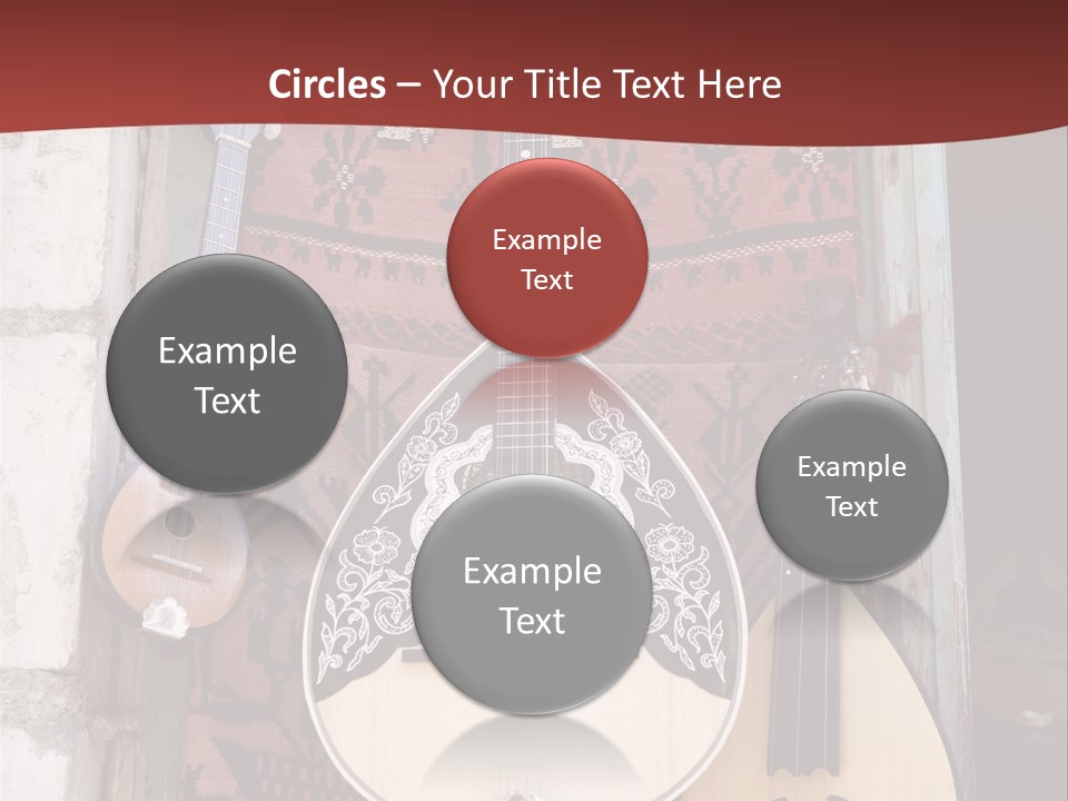 Greece Music Lyra PowerPoint Template