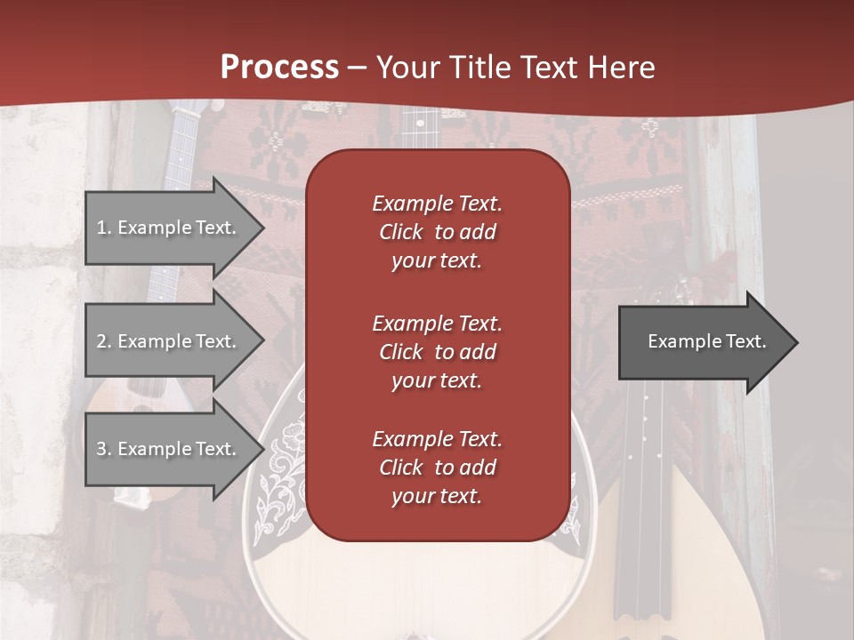 Greece Music Lyra PowerPoint Template