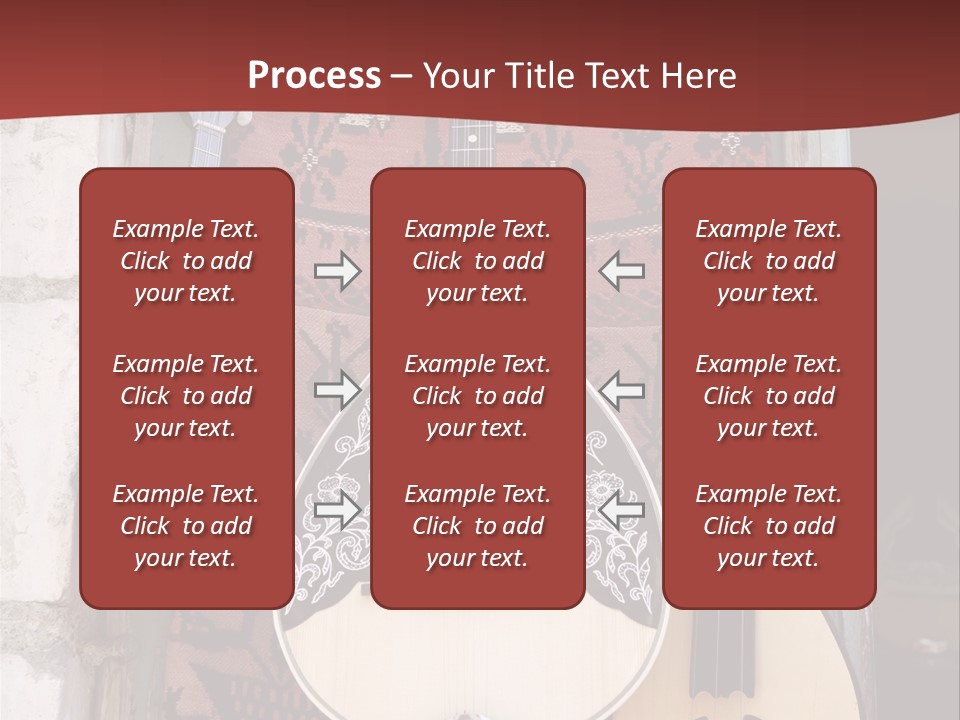 Greece Music Lyra PowerPoint Template