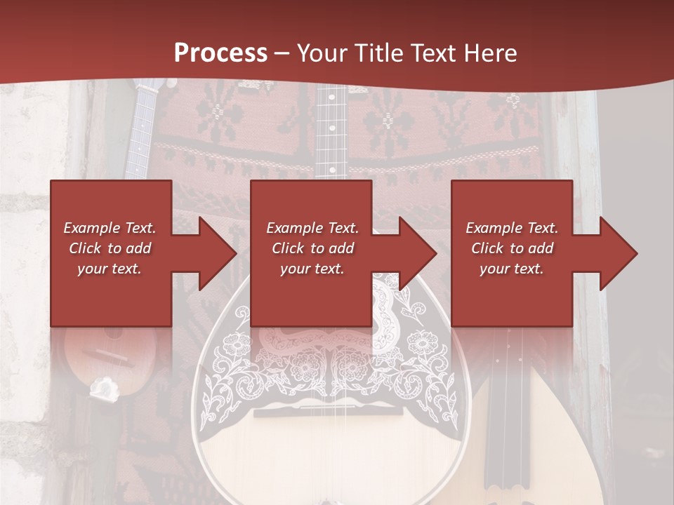 Greece Music Lyra PowerPoint Template