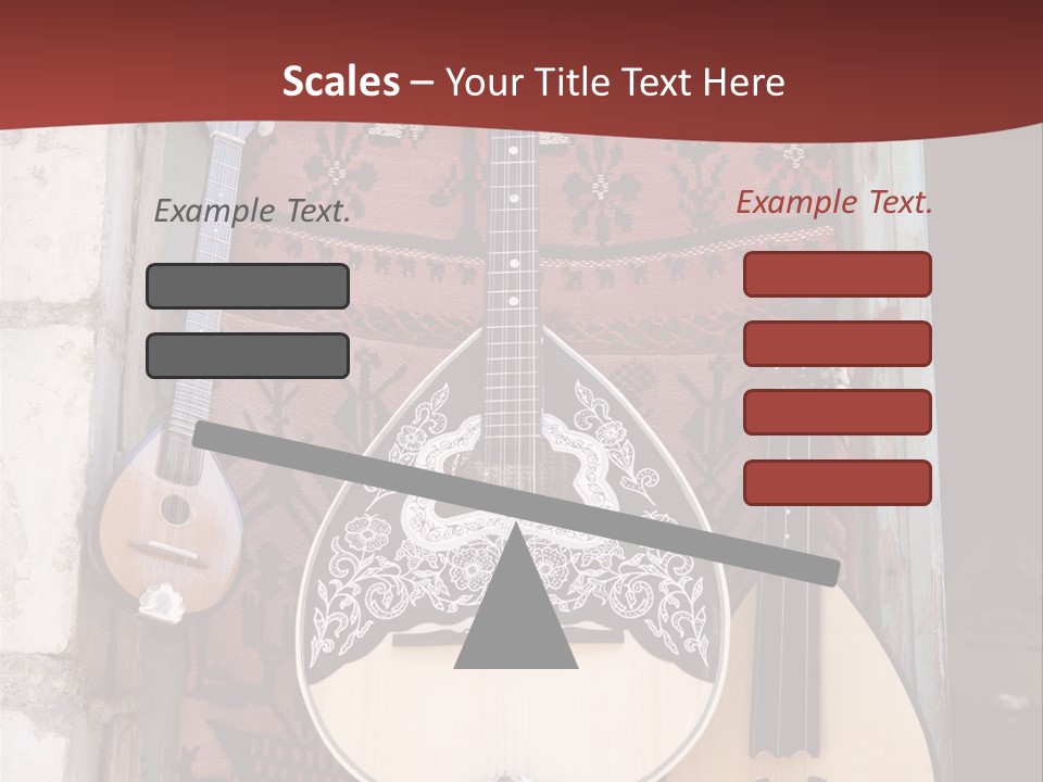 Greece Music Lyra PowerPoint Template