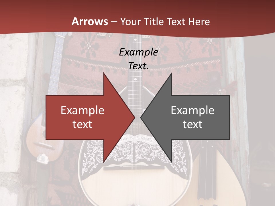 Greece Music Lyra PowerPoint Template