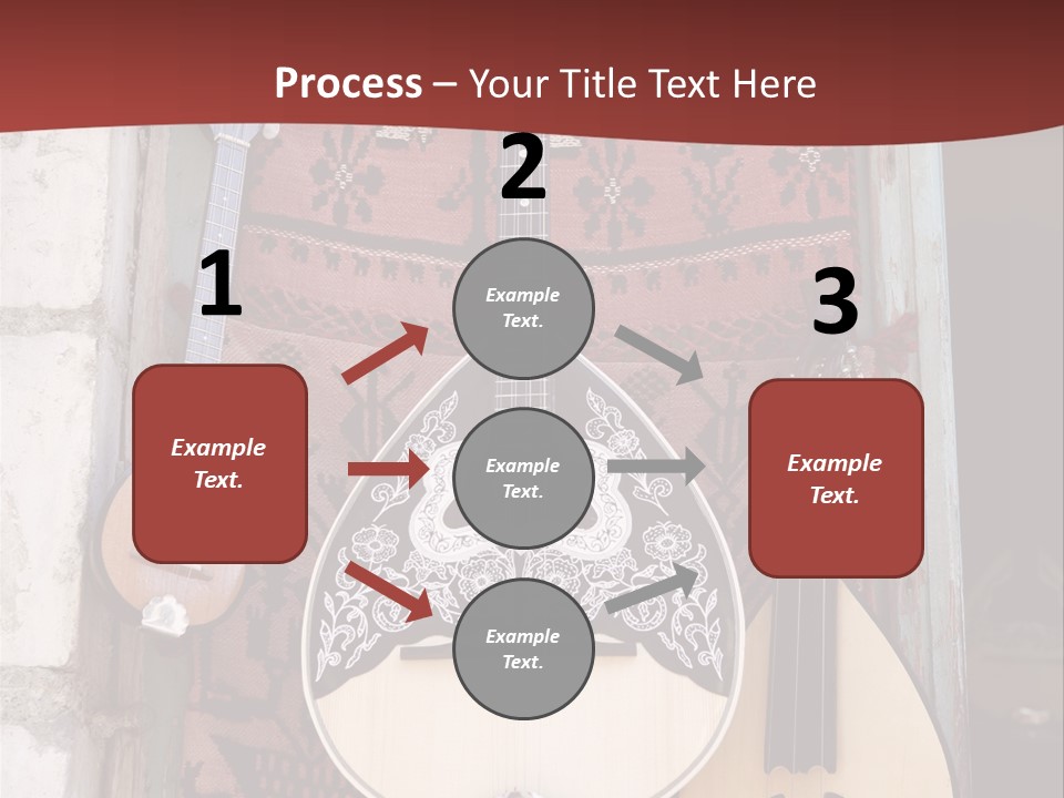 Greece Music Lyra PowerPoint Template