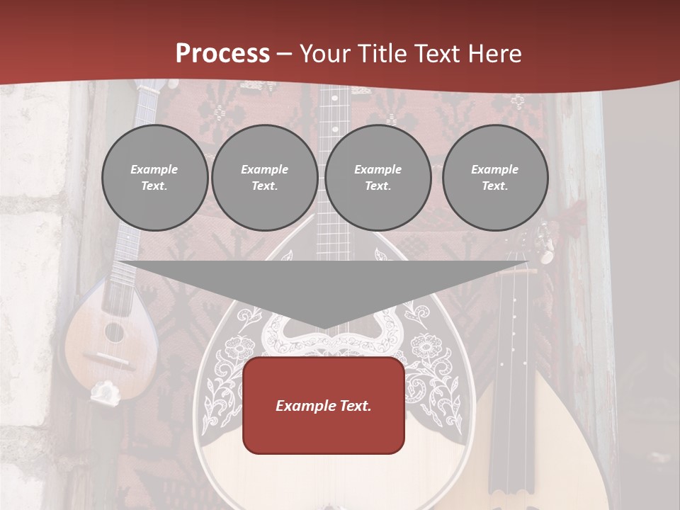 Greece Music Lyra PowerPoint Template