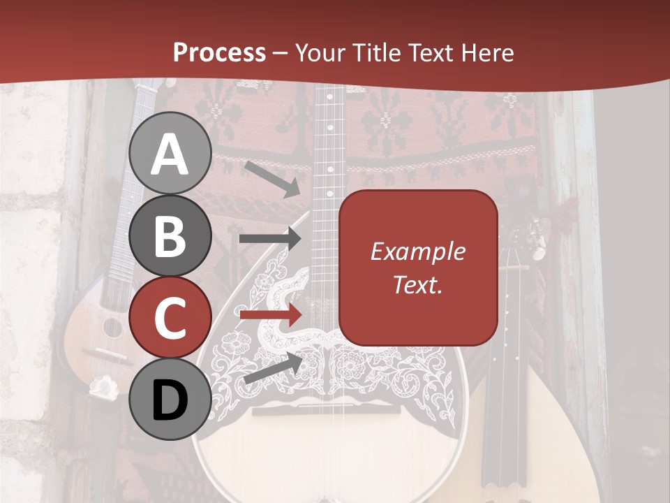 Greece Music Lyra PowerPoint Template