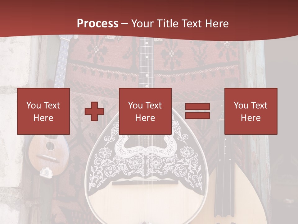 Greece Music Lyra PowerPoint Template