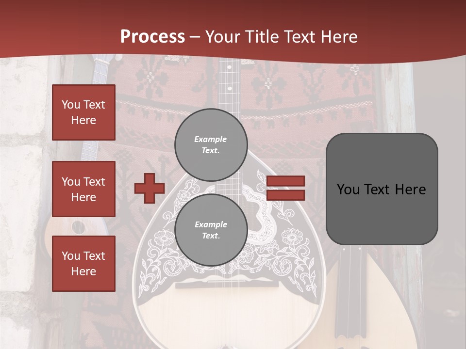 Greece Music Lyra PowerPoint Template