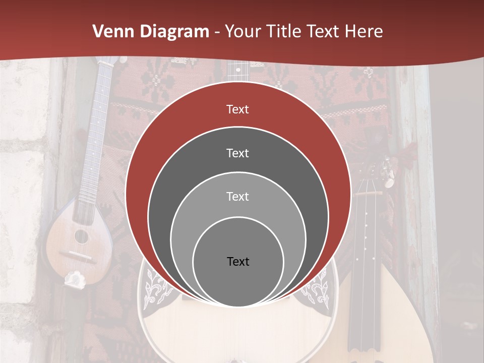 Greece Music Lyra PowerPoint Template