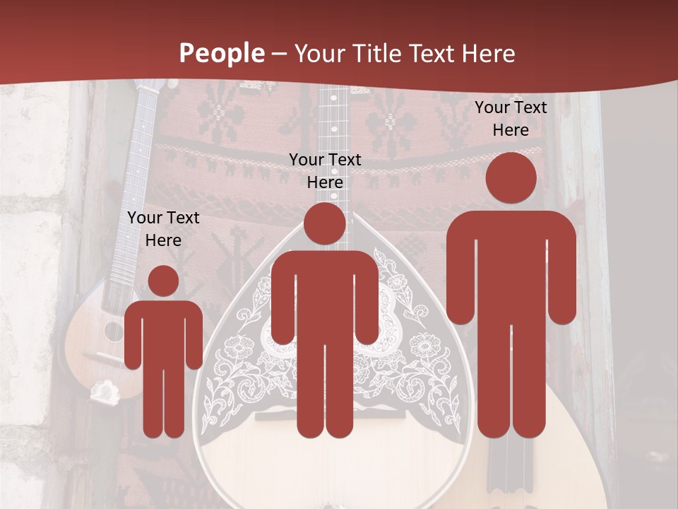 Greece Music Lyra PowerPoint Template