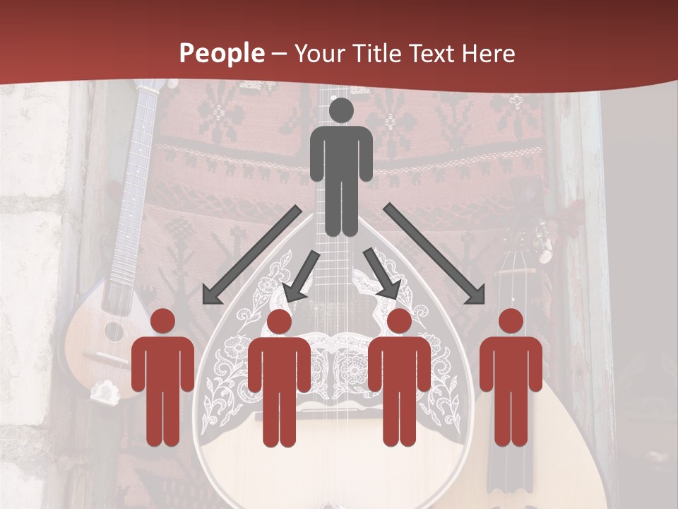 Greece Music Lyra PowerPoint Template