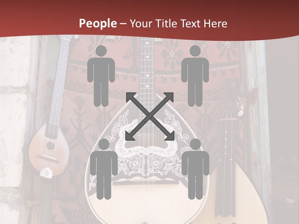 Greece Music Lyra PowerPoint Template