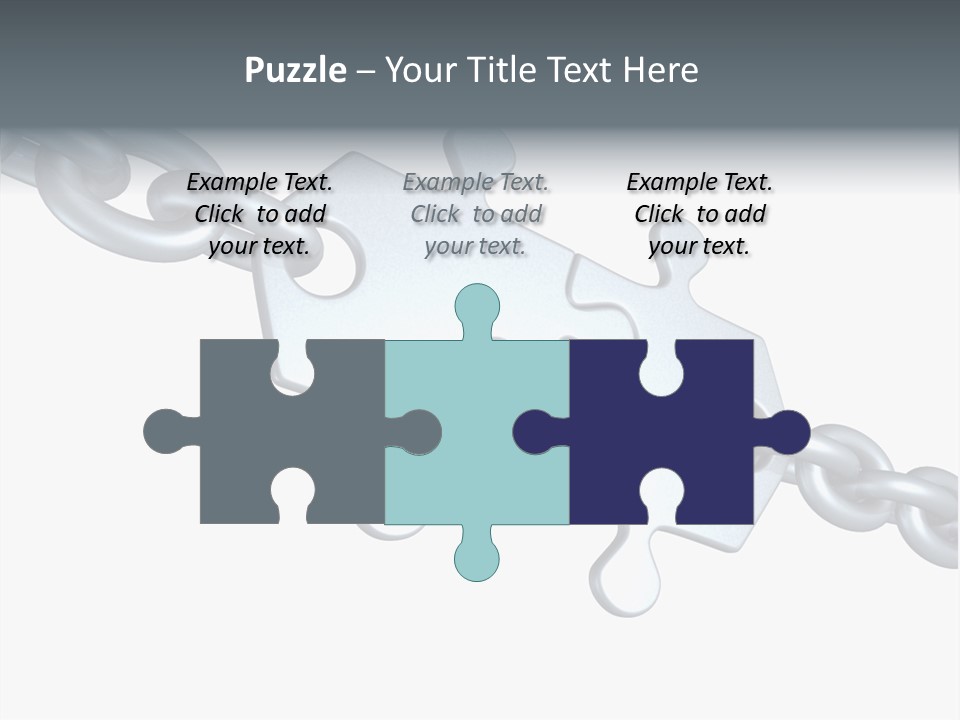 Clamp Communication Band PowerPoint Template