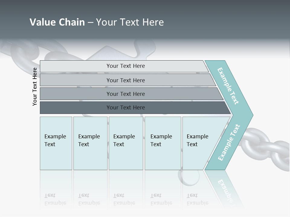 Clamp Communication Band PowerPoint Template