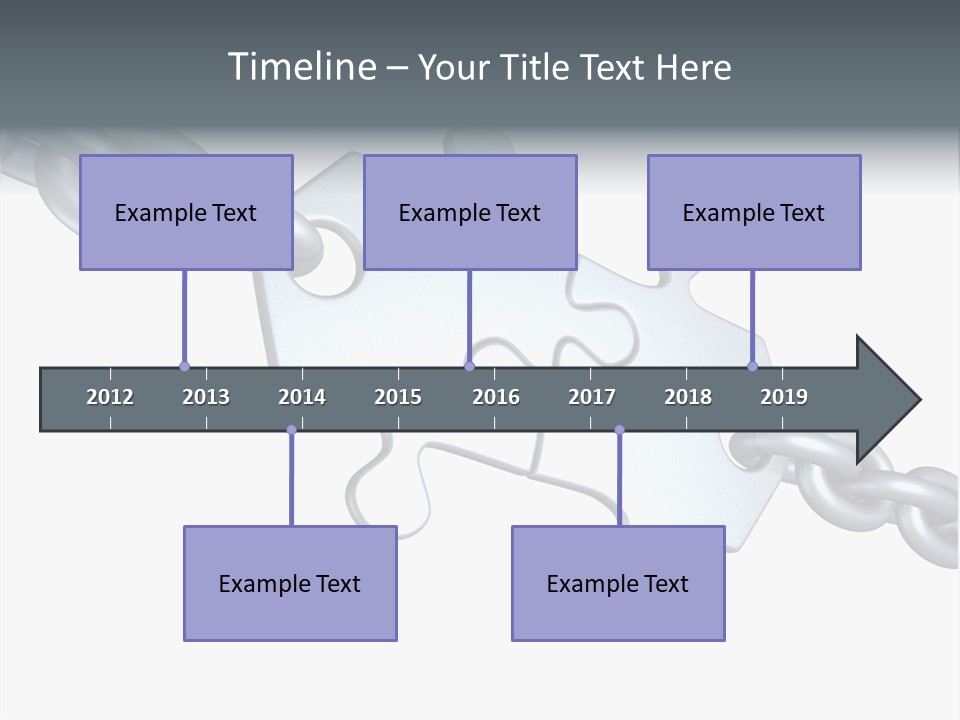 Clamp Communication Band PowerPoint Template