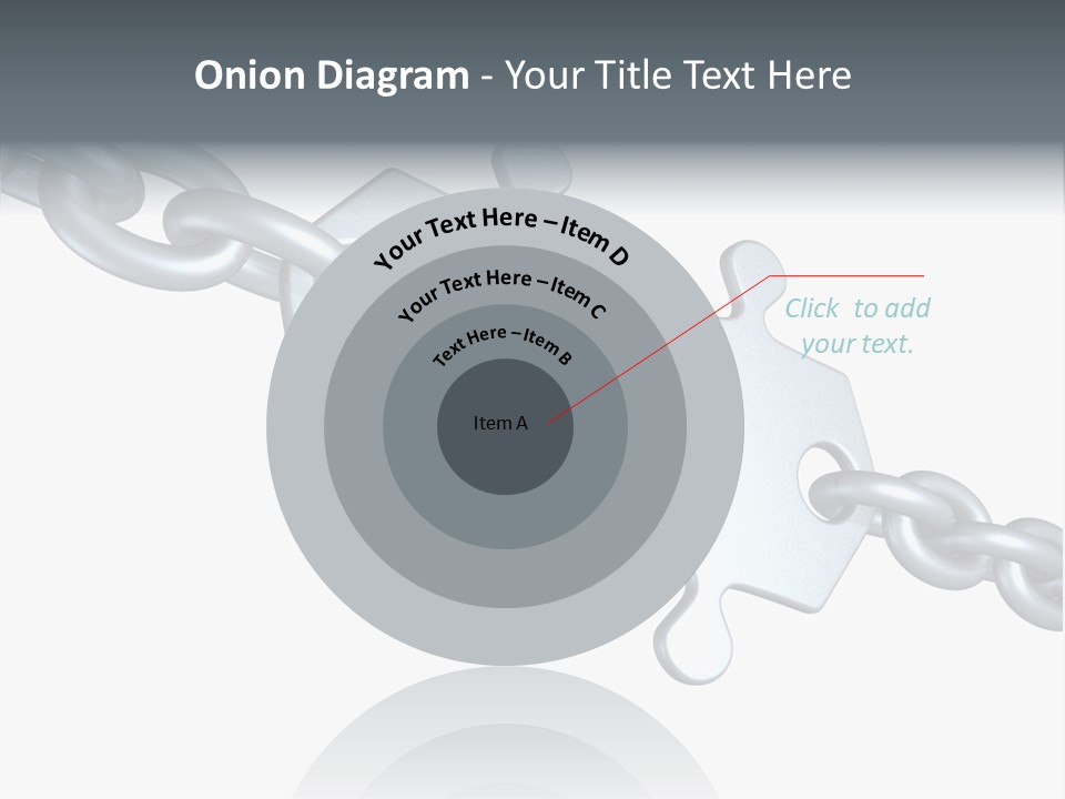 Clamp Communication Band PowerPoint Template