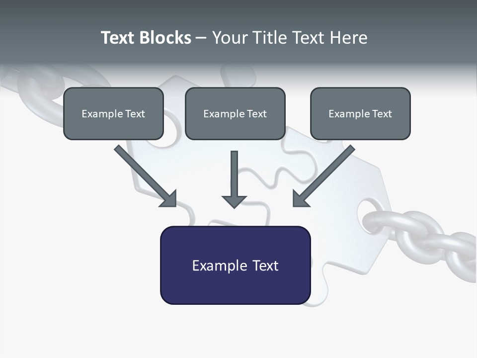 Clamp Communication Band PowerPoint Template