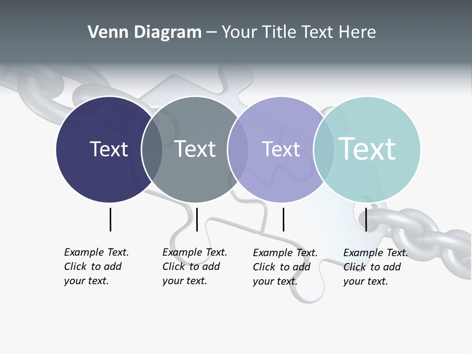 Clamp Communication Band PowerPoint Template